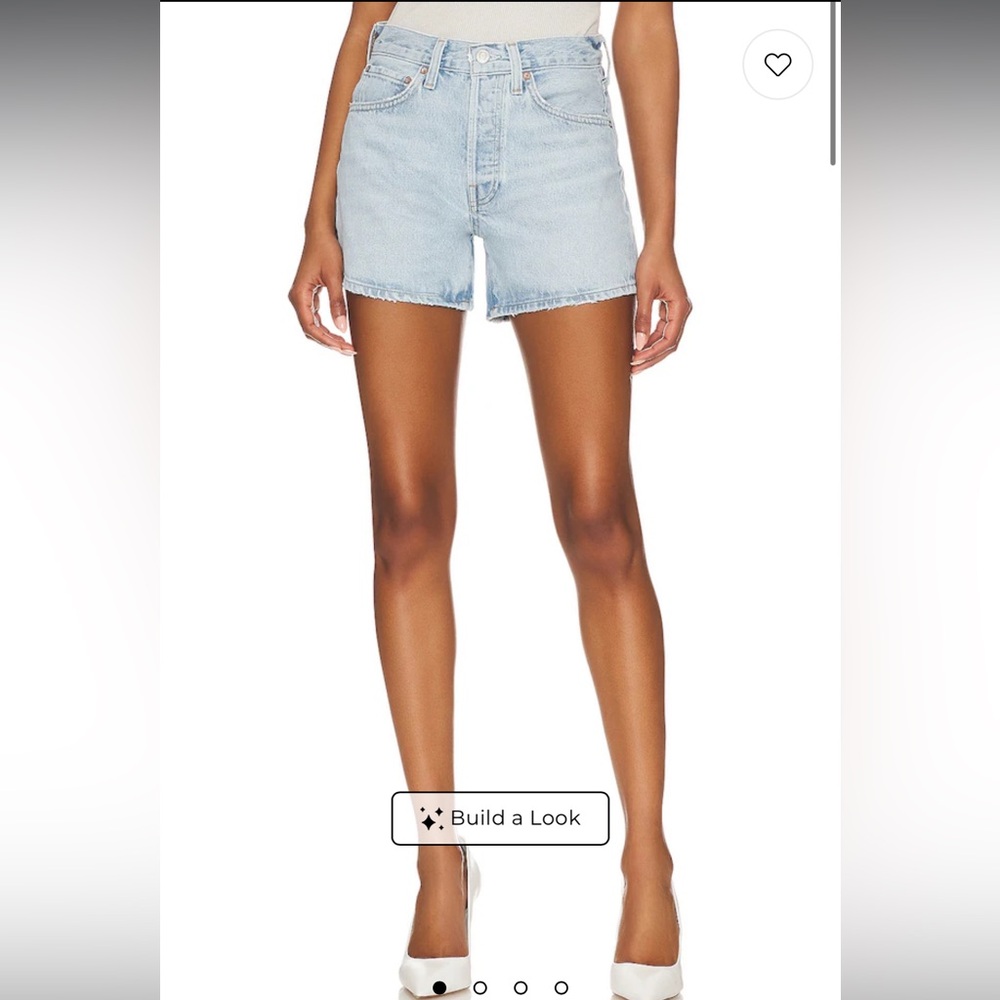 Agolde Parker Long Short in Twister